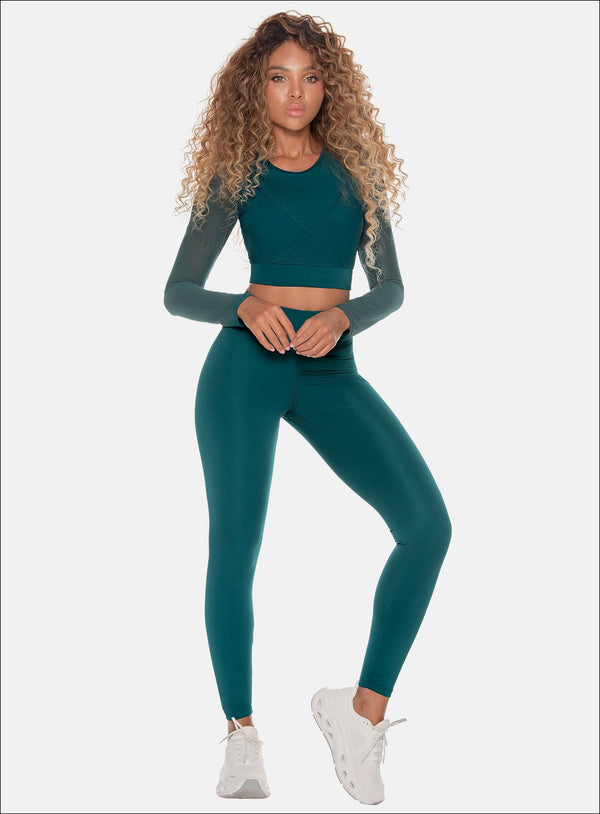 POLYESTER SPORTS LEGGINS - 110093