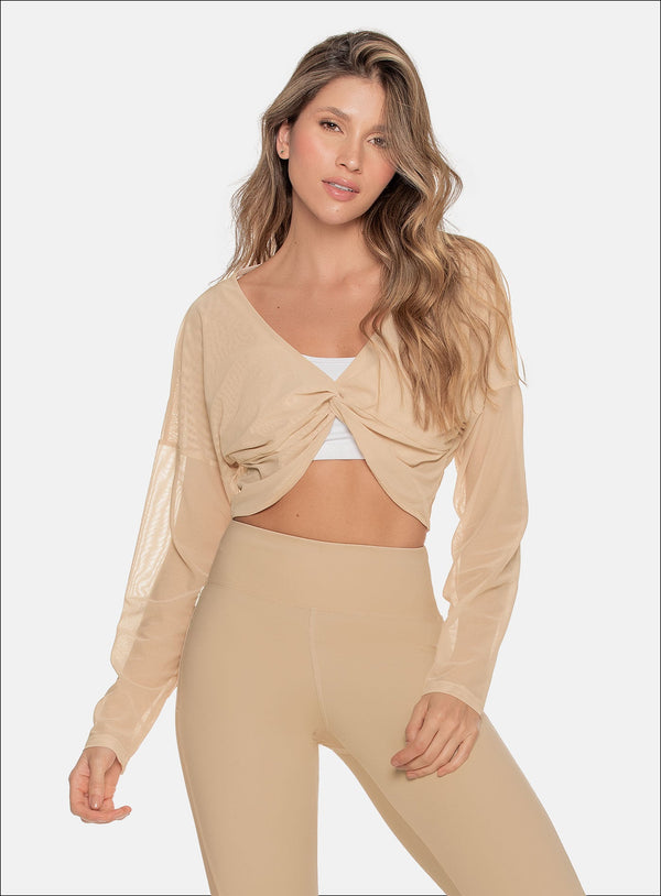 SEMI-SHEER NYLON SPORTS SWEATSHIRT REF:110633
