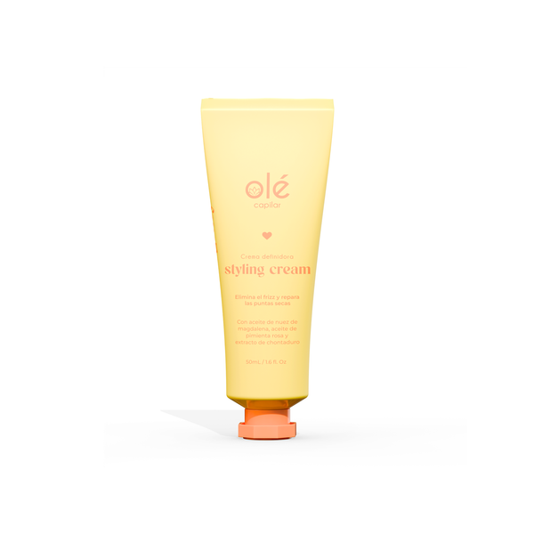 Anti-frizz styling cream with magdalena nut 50 ml