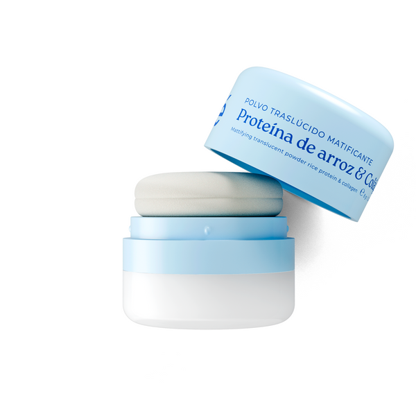 Translucent powder with rice protein and collagen 8 g
